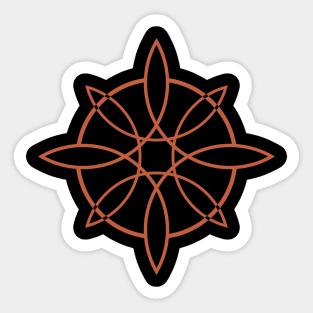 Celtic Style Knot Sticker